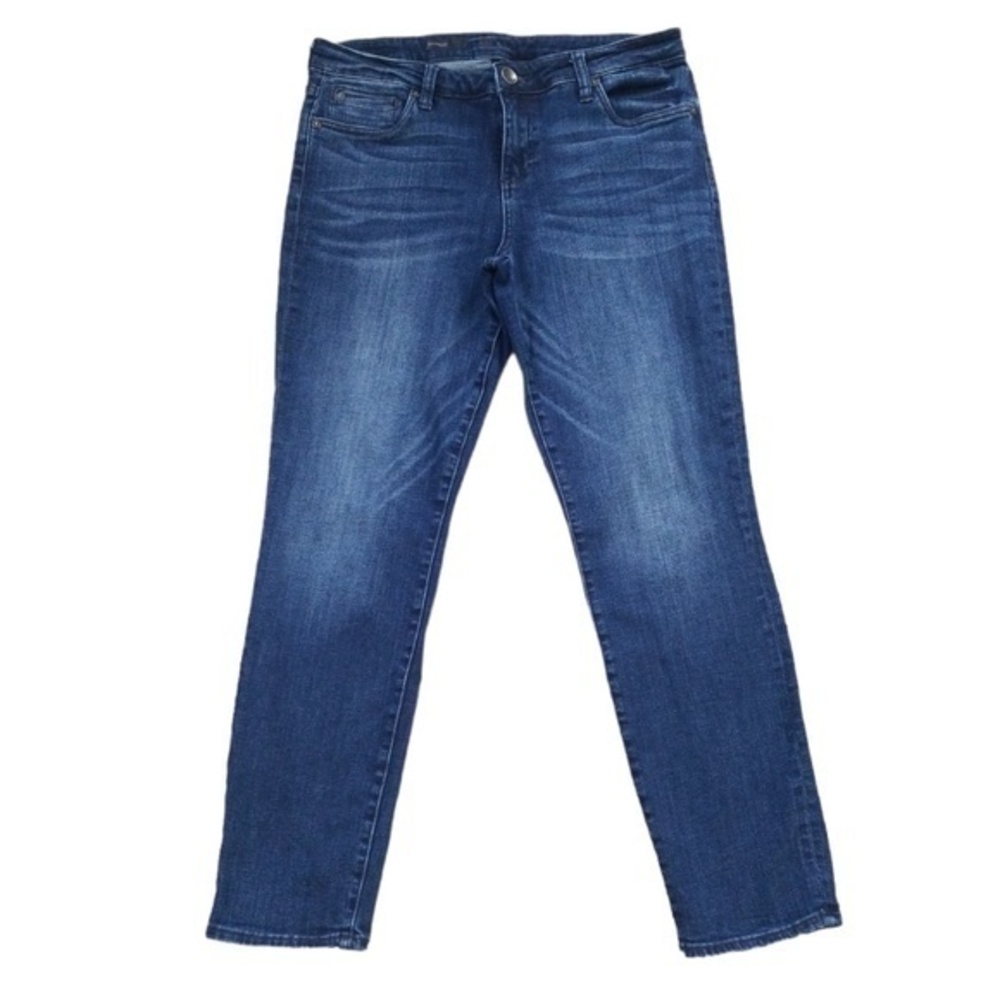 Kut from the Kloth Women's Stretch Boyfriend Tapered Leg Jeans Sz. 10 - Picture 2 of 13